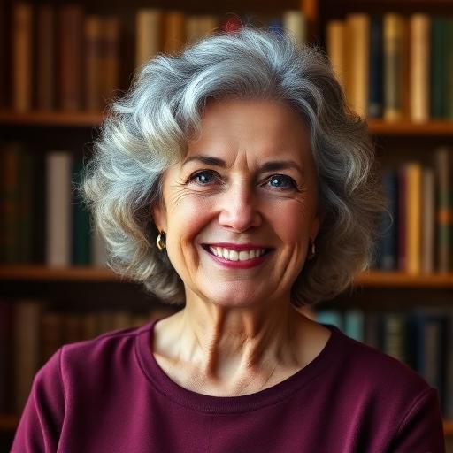 Illustrative profile portrait of Diane K.